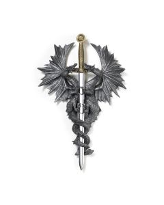 DRAGON DAGGER WALL PLAQUE